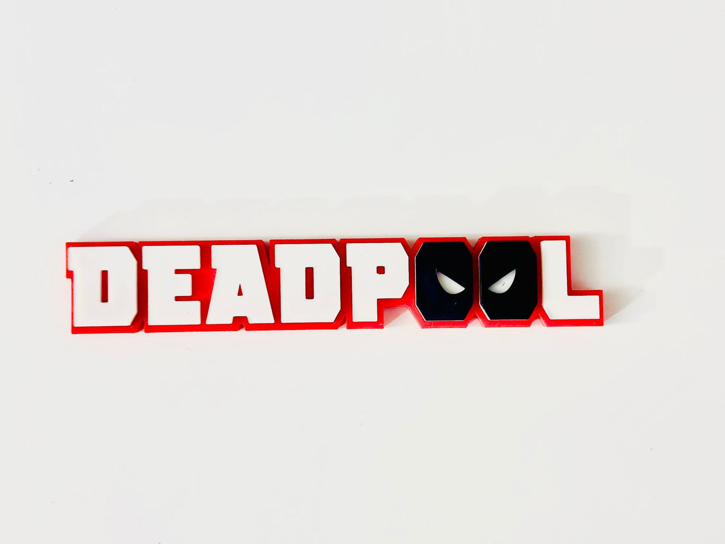 DEADPOOL 3D Logo Display