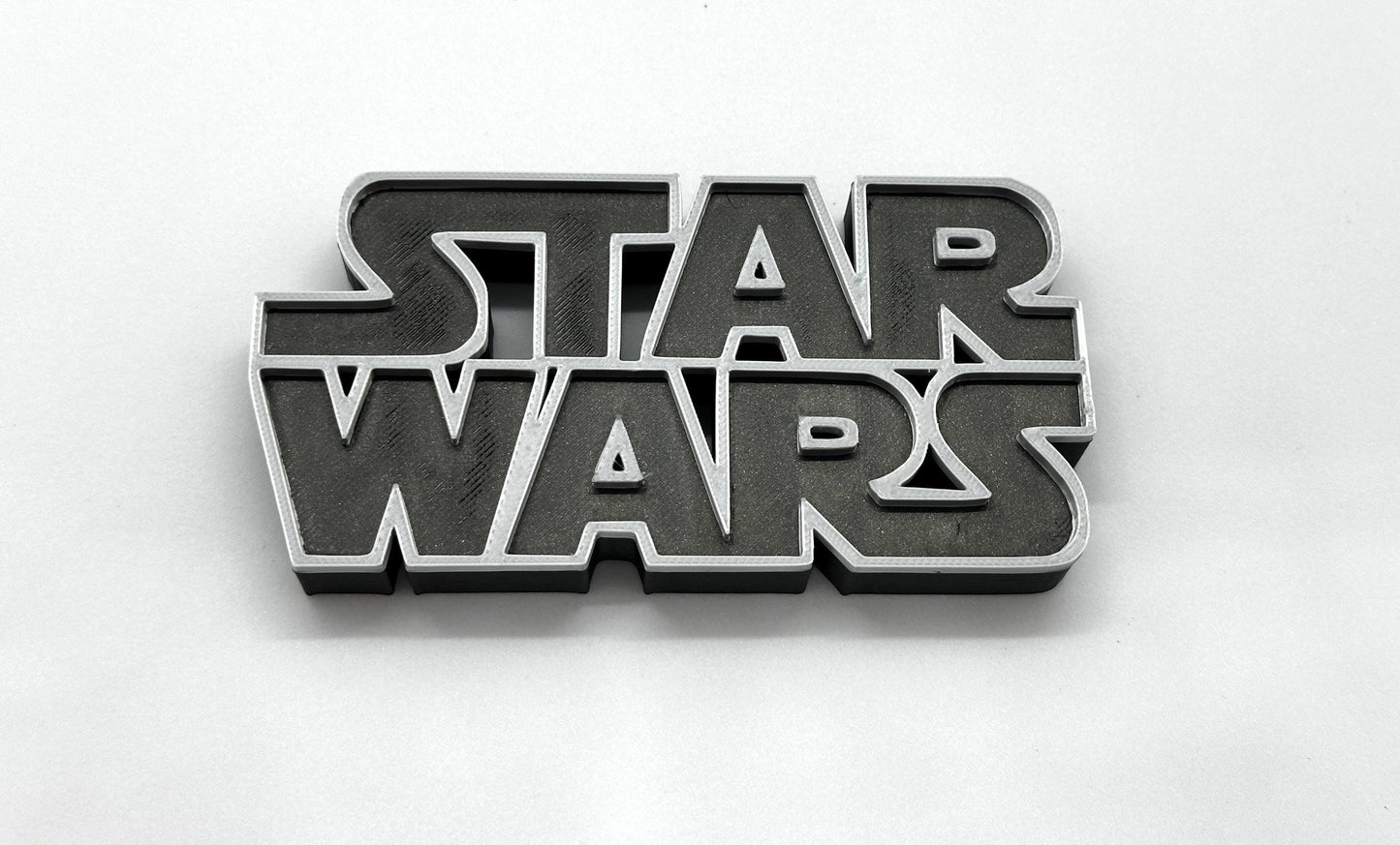 Star Wars Logo Display for Action Figures, LEGO, Funko, Comics, and More.