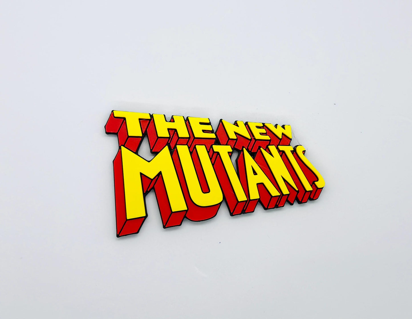 The new mutants 3D +Magnetic Logo Display for Marvel Legends X-men Action Figures, LEGO, Comics, and More.