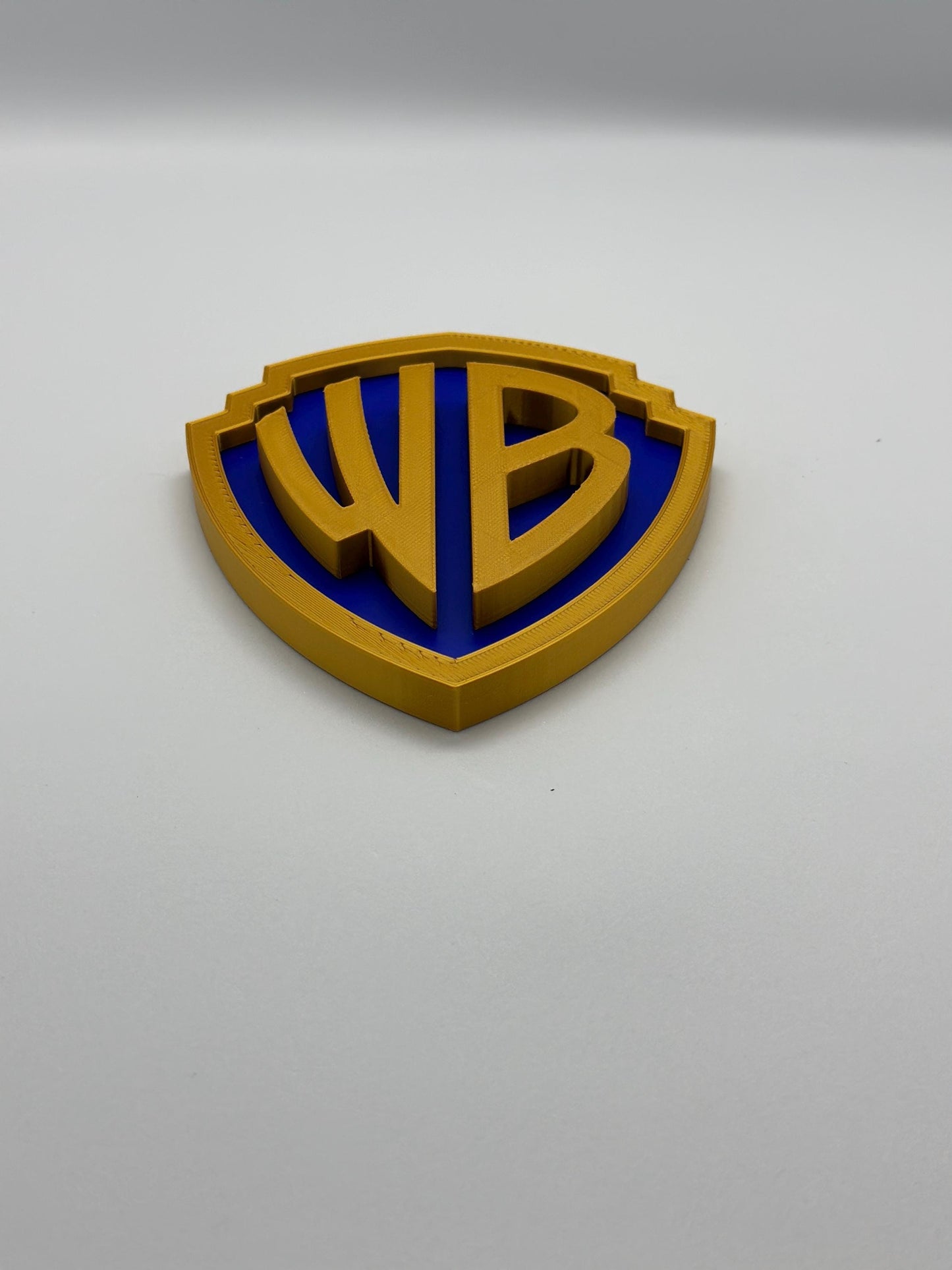 WB Warner Brothers 3D Logo Display Sign Board Logo.