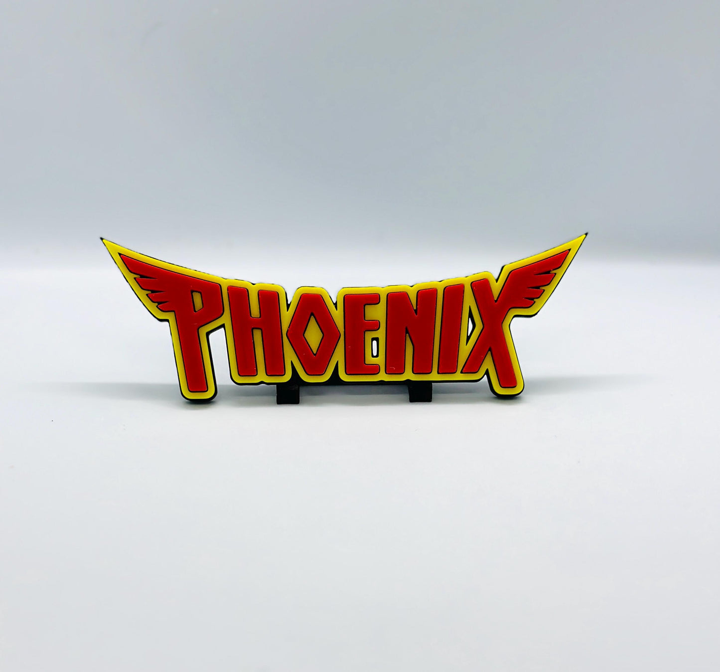 Phoenix XMEN 3D Logo Display for Marvel Legends Action Figures, LEGO, Comics, and More. +Stand
