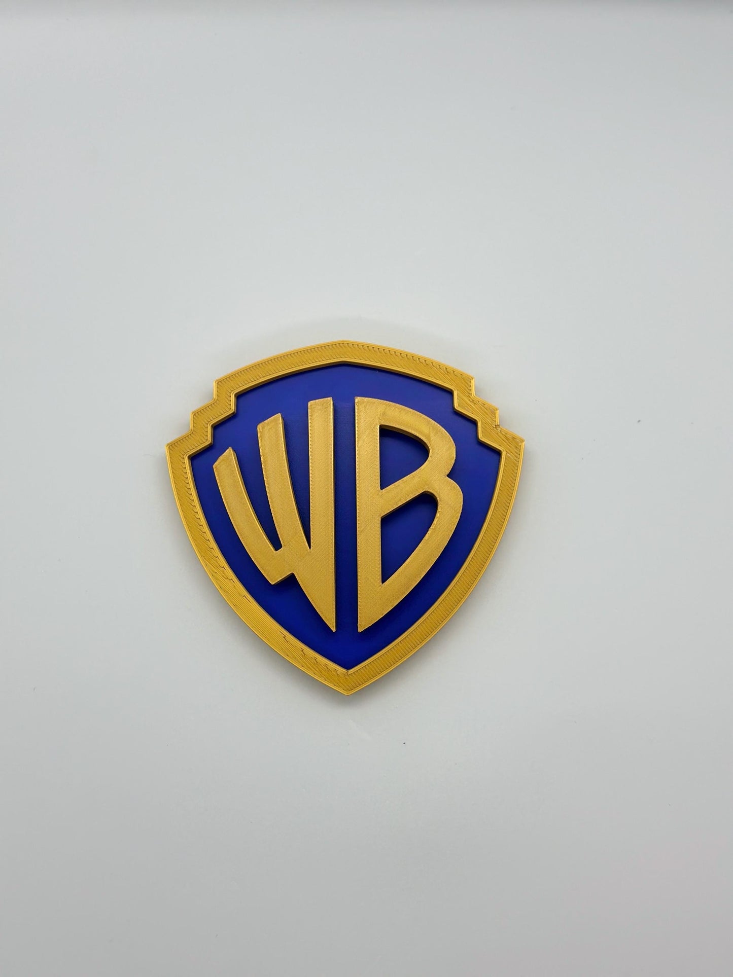 WB Warner Brothers 3D Logo Display Sign Board Logo.