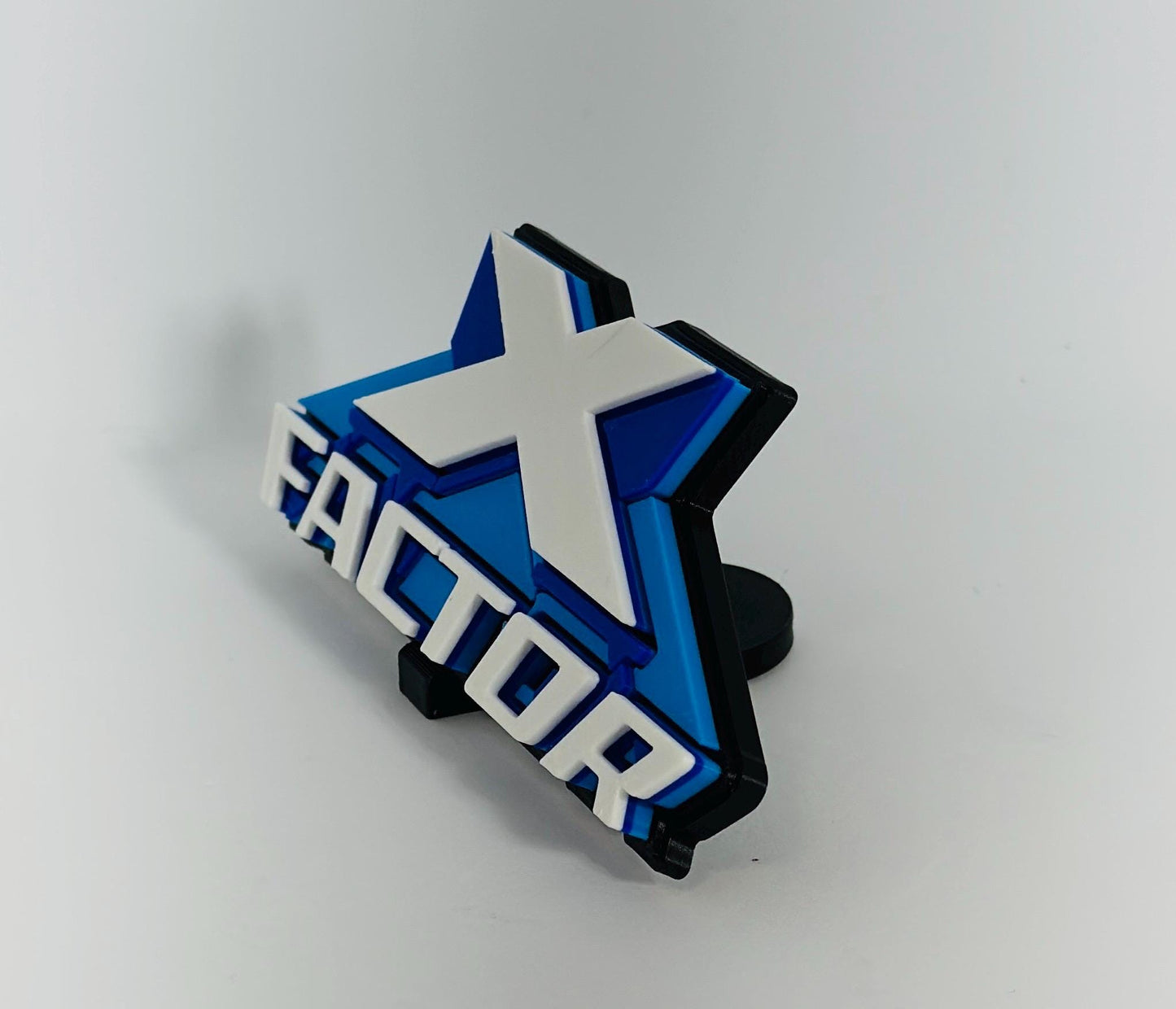 X-Factor 3D + Magnetic Logo Display for Marvel Legends Action Figures - around 5 Inches Horizontal