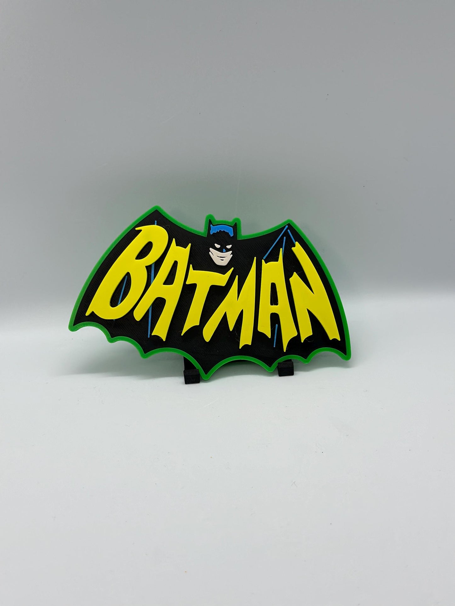 BATMAN 3D Logo Display for MCfARLANE TOYS Action Figures, LEGO, Comics, and More.