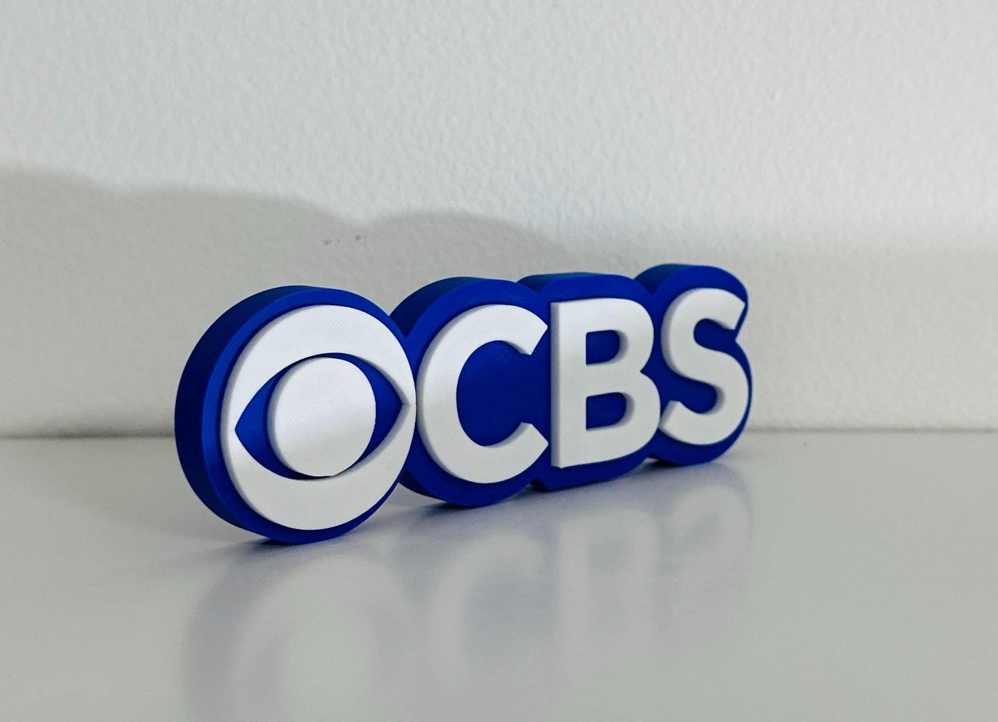 CBS 3D Logo Display.