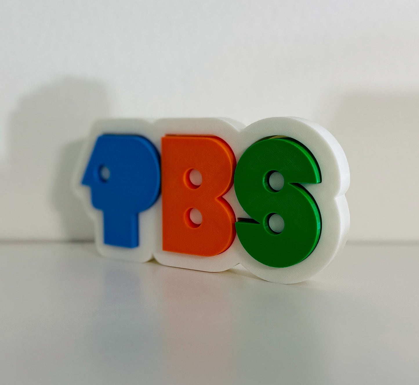 PBS 3D Logo Display.