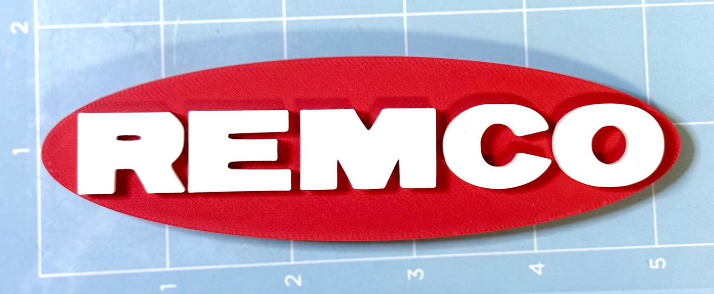 Swamp Thing + Remco + Chuck Norris magnetic 3D Logo Stand