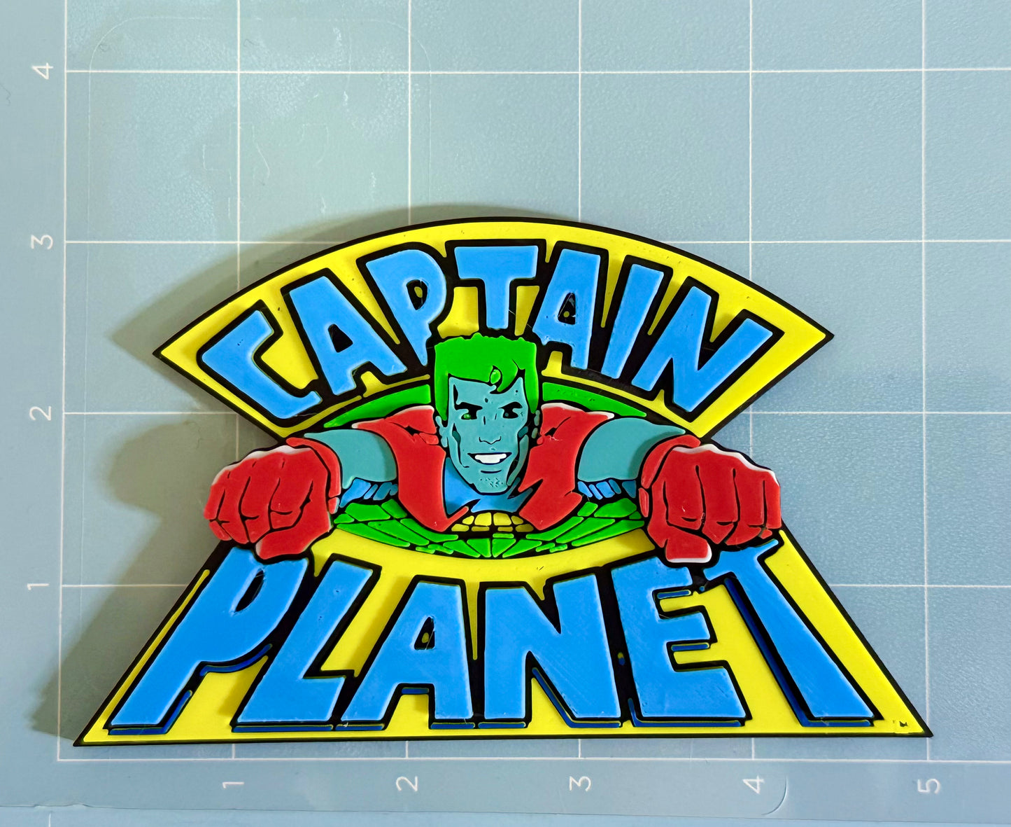 (5 logos ) GI JOE Extreme + Captain Planet + Bucky O’hare + Pirates of the Dark Water + Toxic Crusaders + Logo Stands