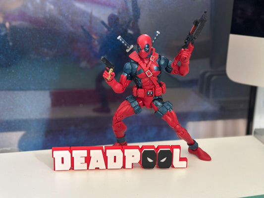 DEADPOOL 3D Logo  Display