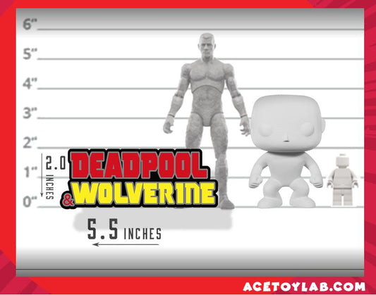 DEADPOOL & WOLVERINE 3D Logo  Display