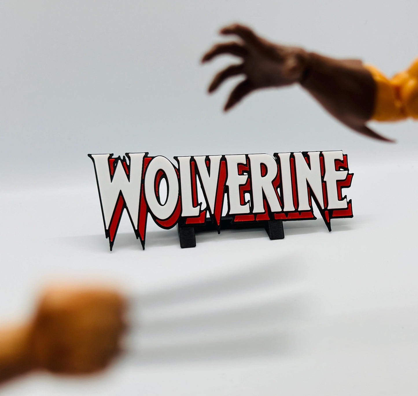 WOLVERINE 3D Logo  Display