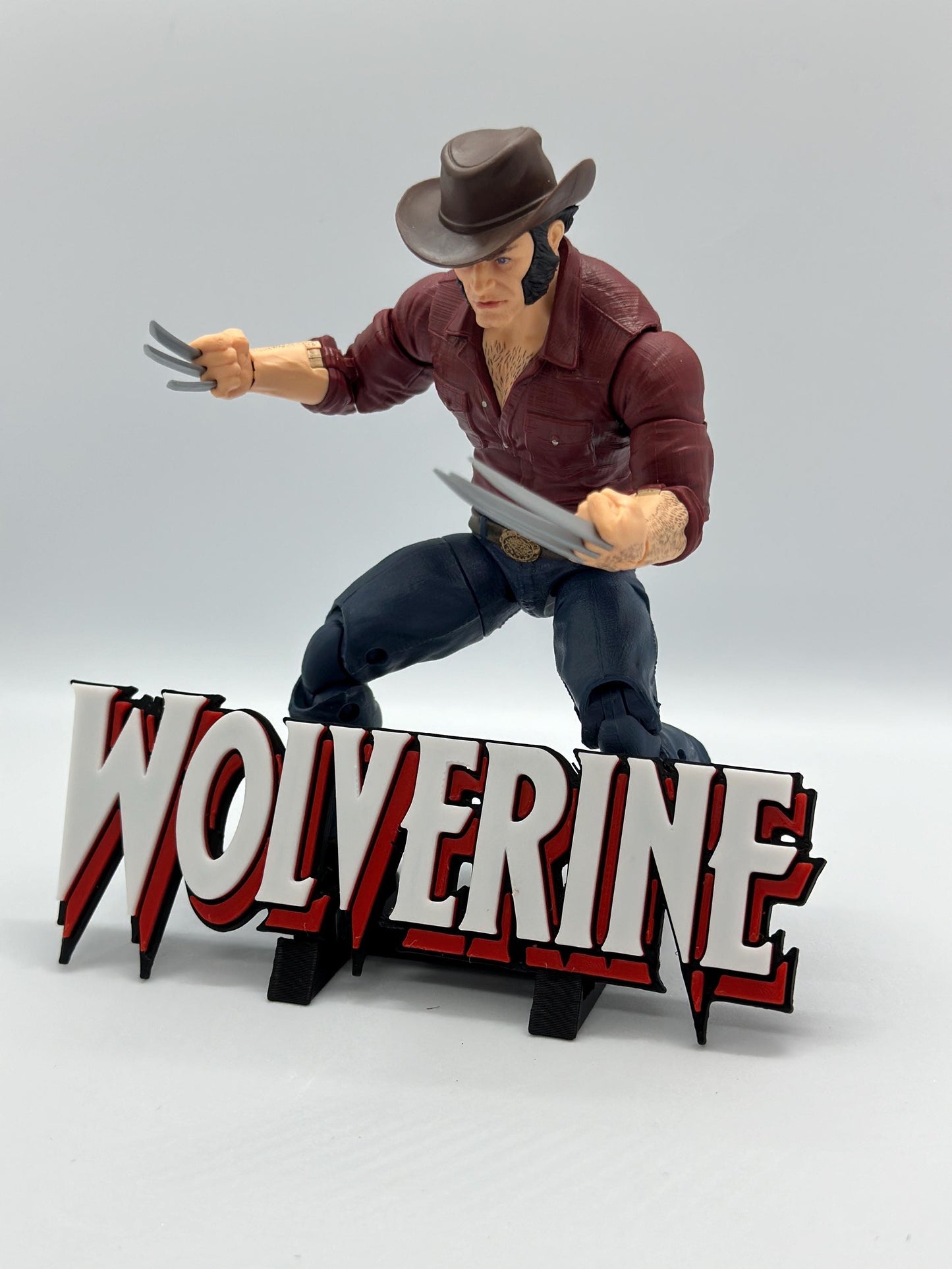 WOLVERINE 3D Logo  Display