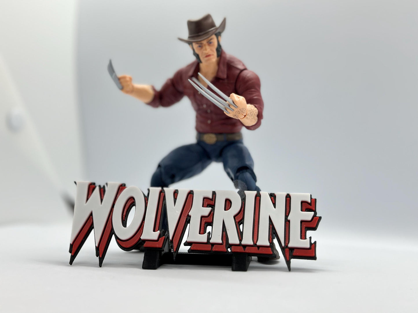 WOLVERINE 3D Logo  Display