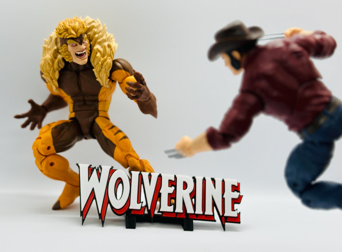 WOLVERINE 3D Logo  Display