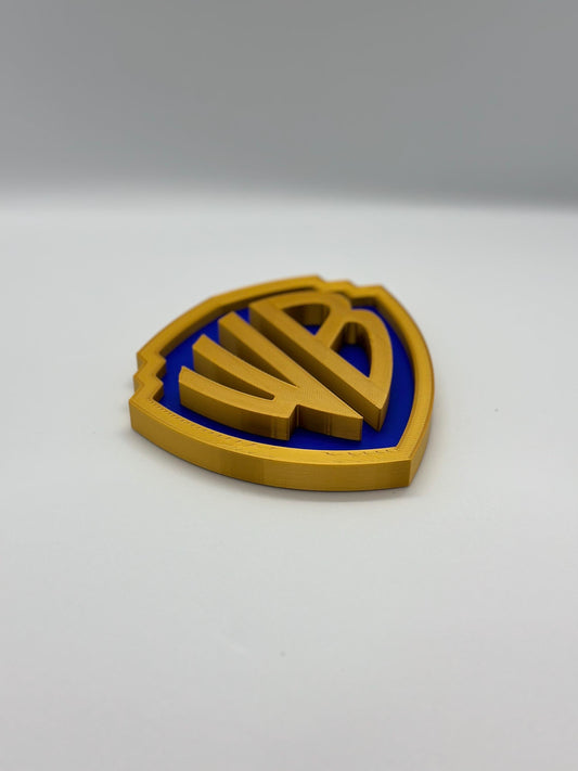 WB Warner Brothers 3D Logo  Display  Sign Board Logo.