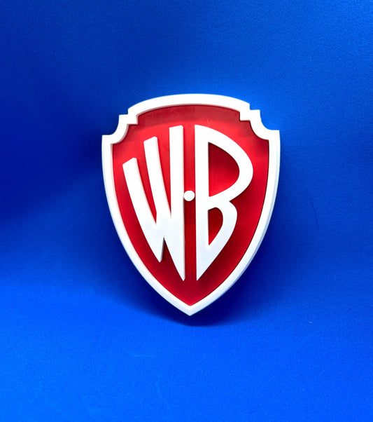 WB Animation Warner Brothers 3D Logo  Display  Sign Board Logo.
