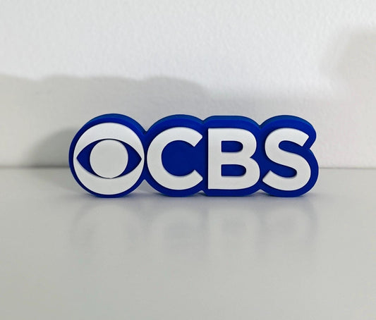 CBS  3D Logo Display.