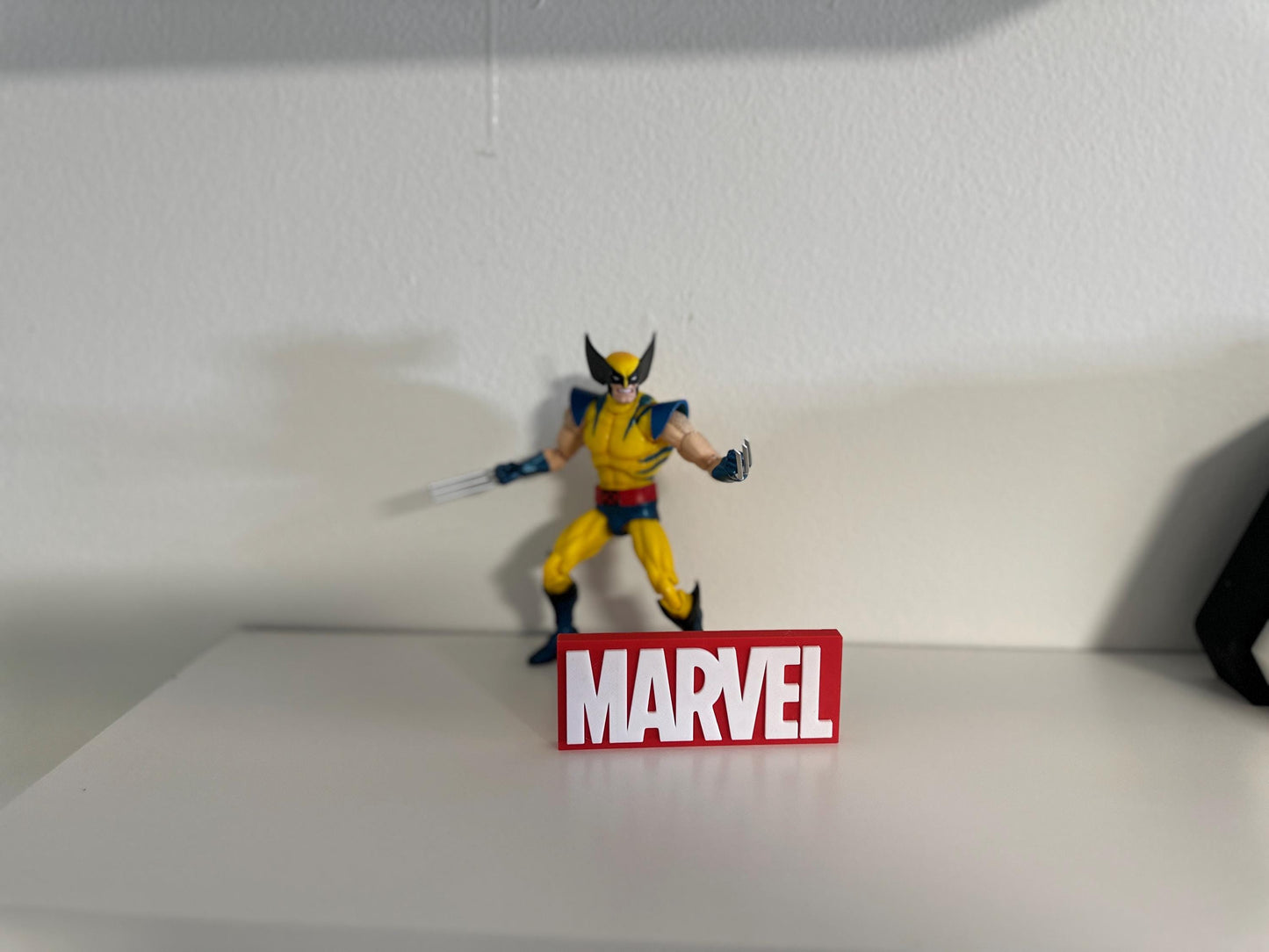 Marvel  3D Logo Display.
