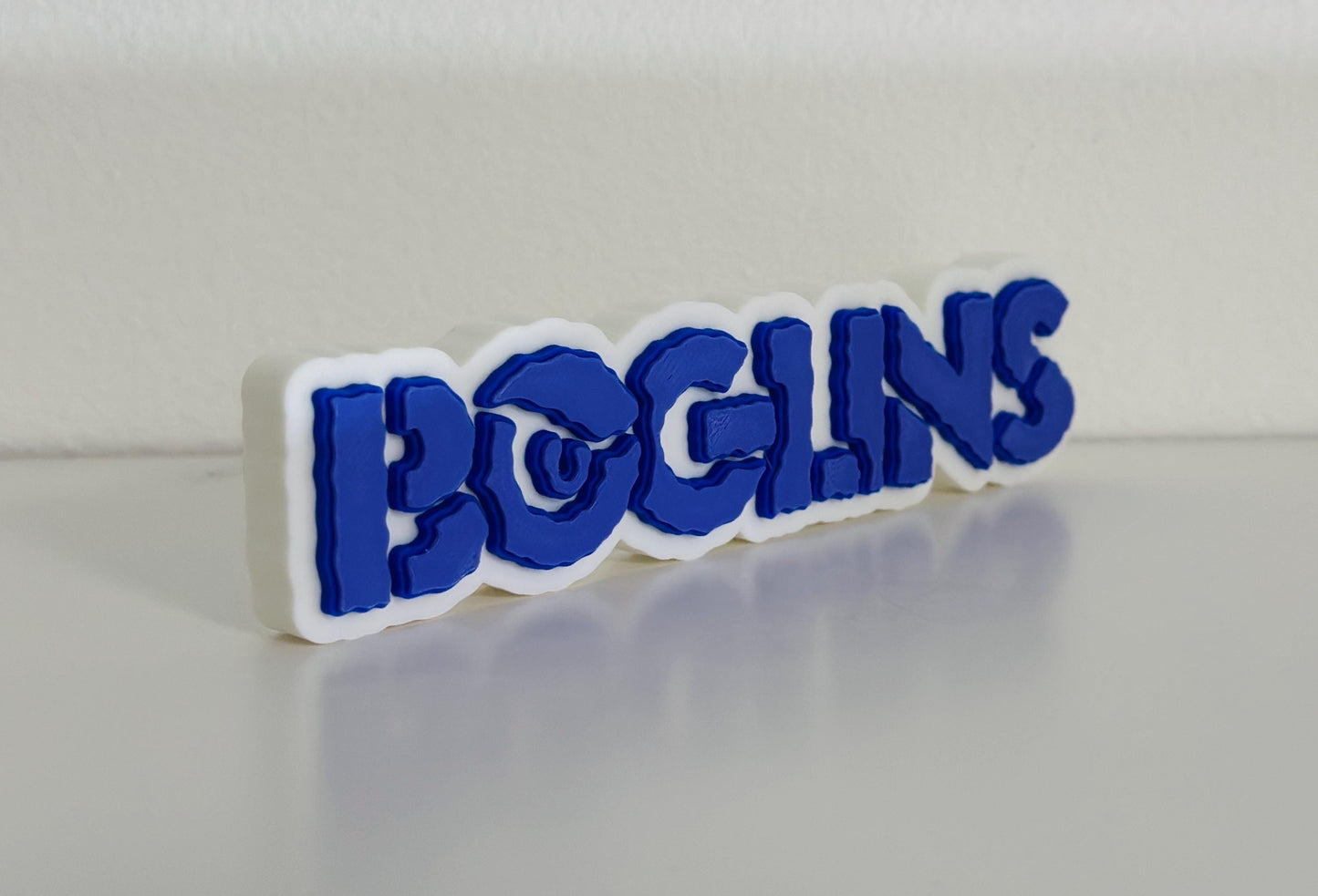 Boglins  3D Logo Display.